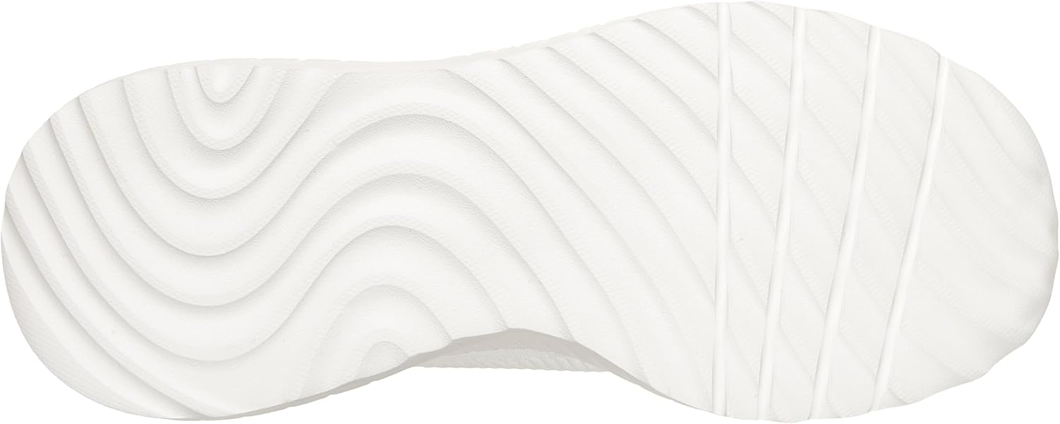 Detalle de Skechers Damen Bobs Squad Chaos Current Muse Slip-Ins – Off White Textile, Größe 39 EU