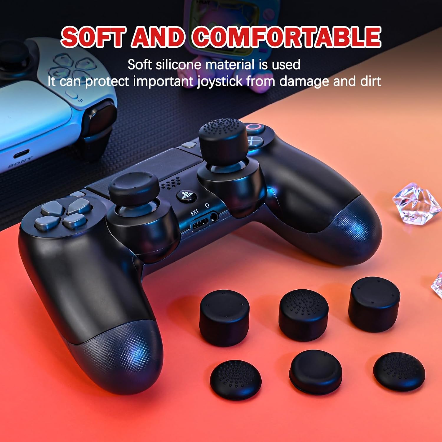 Detalle 2 de DLseego Thumb Stick Caps 8PCS