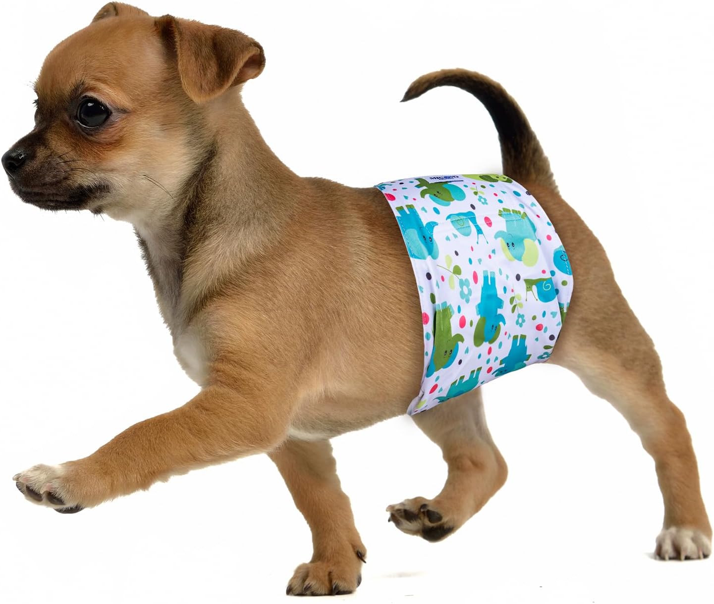 Detalle de MICOOYO Belly Bands for Dogs – Reusable Male Dog Nappies (3 Pack)