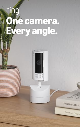 Detalle 2 de Ring Pan-Tilt Indoor Cam (Newest Model): 360° HD Security with Two-Way Talk