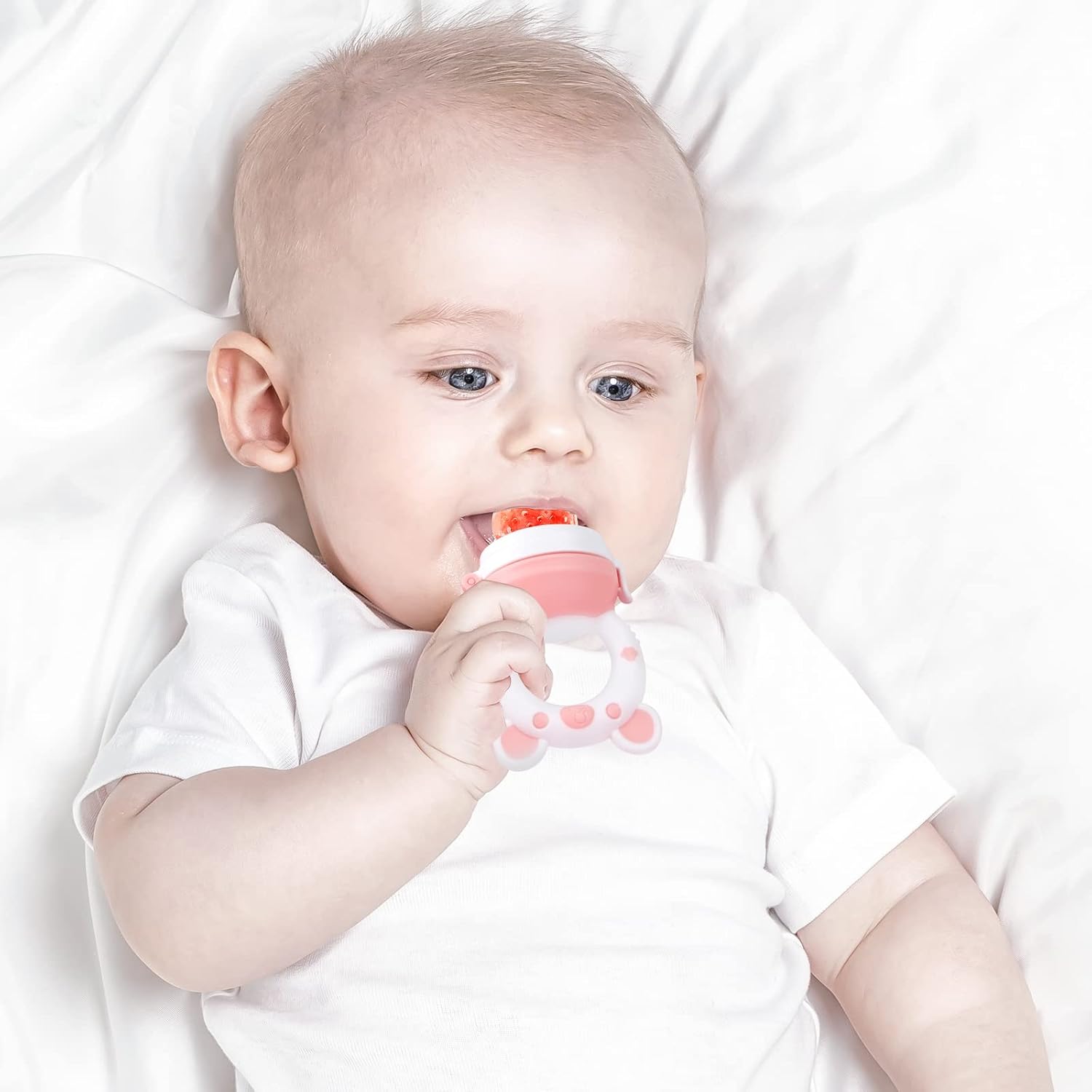 Thumbnail 5 de HAOBAOBEI Baby Solids/Frozen Fruit Feeder Pacifier & Teether Toy (2-Pack) for 4M+