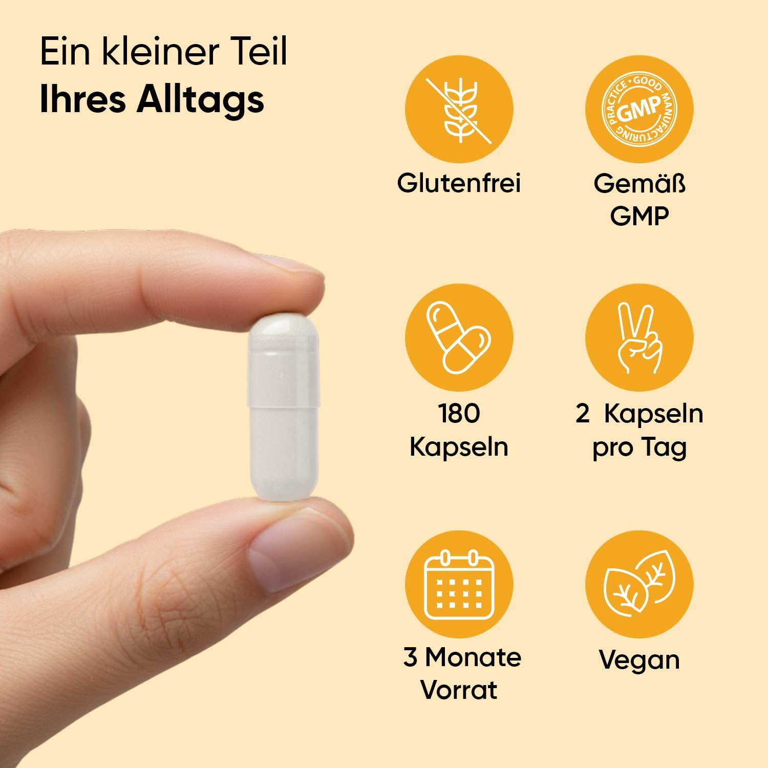 Thumbnail 6 de WeightWorld Liposomales Vitamin C 1000 mg (180 vegane Kapseln) mit Sonnenblumenphospholipiden & Hagebutte