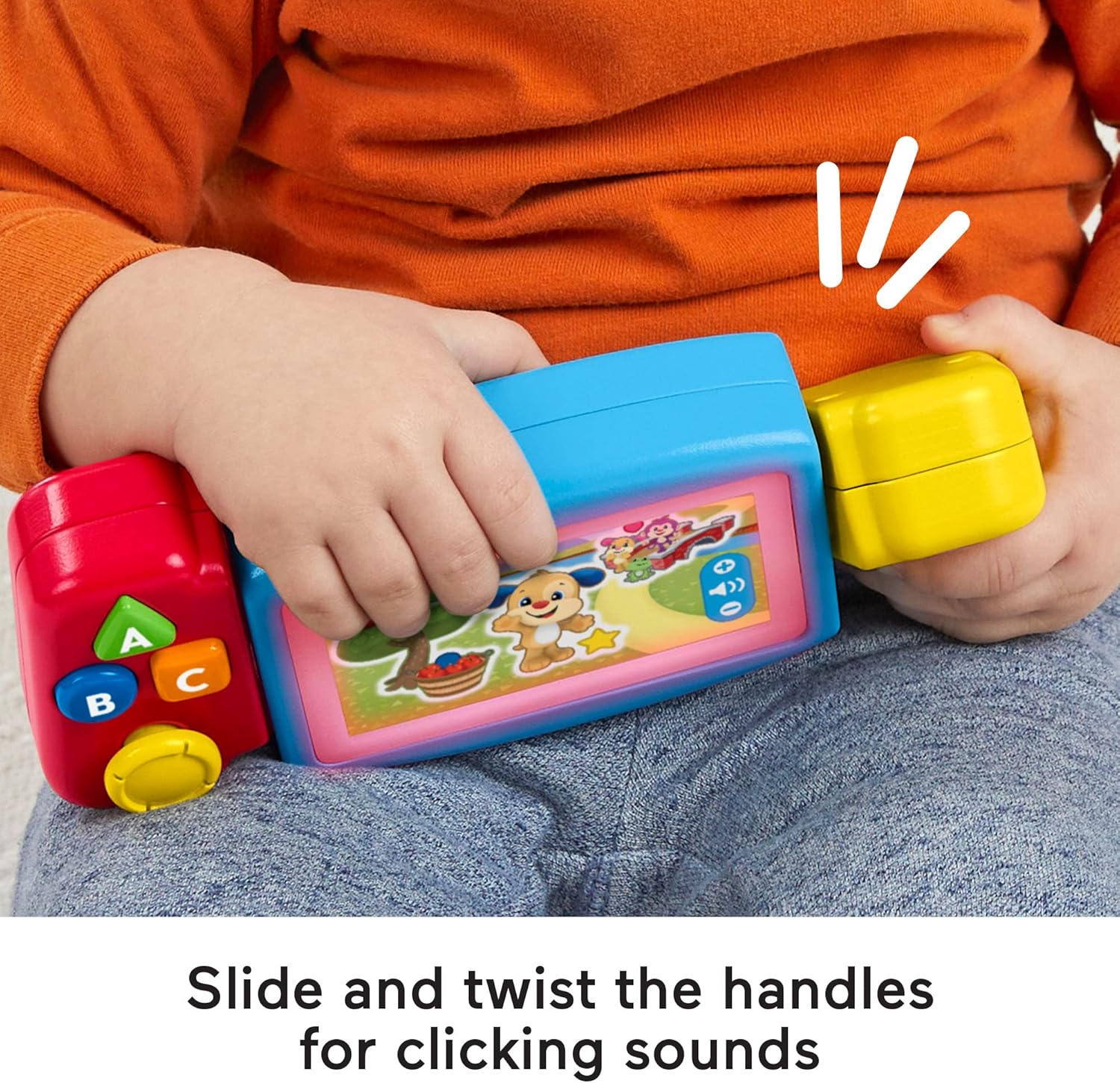 Thumbnail 5 de Fisher-Price Laugh & Learn Pretend Video Game Toddler Toy (UK version) – Twist & Learn Gamer, HNM83