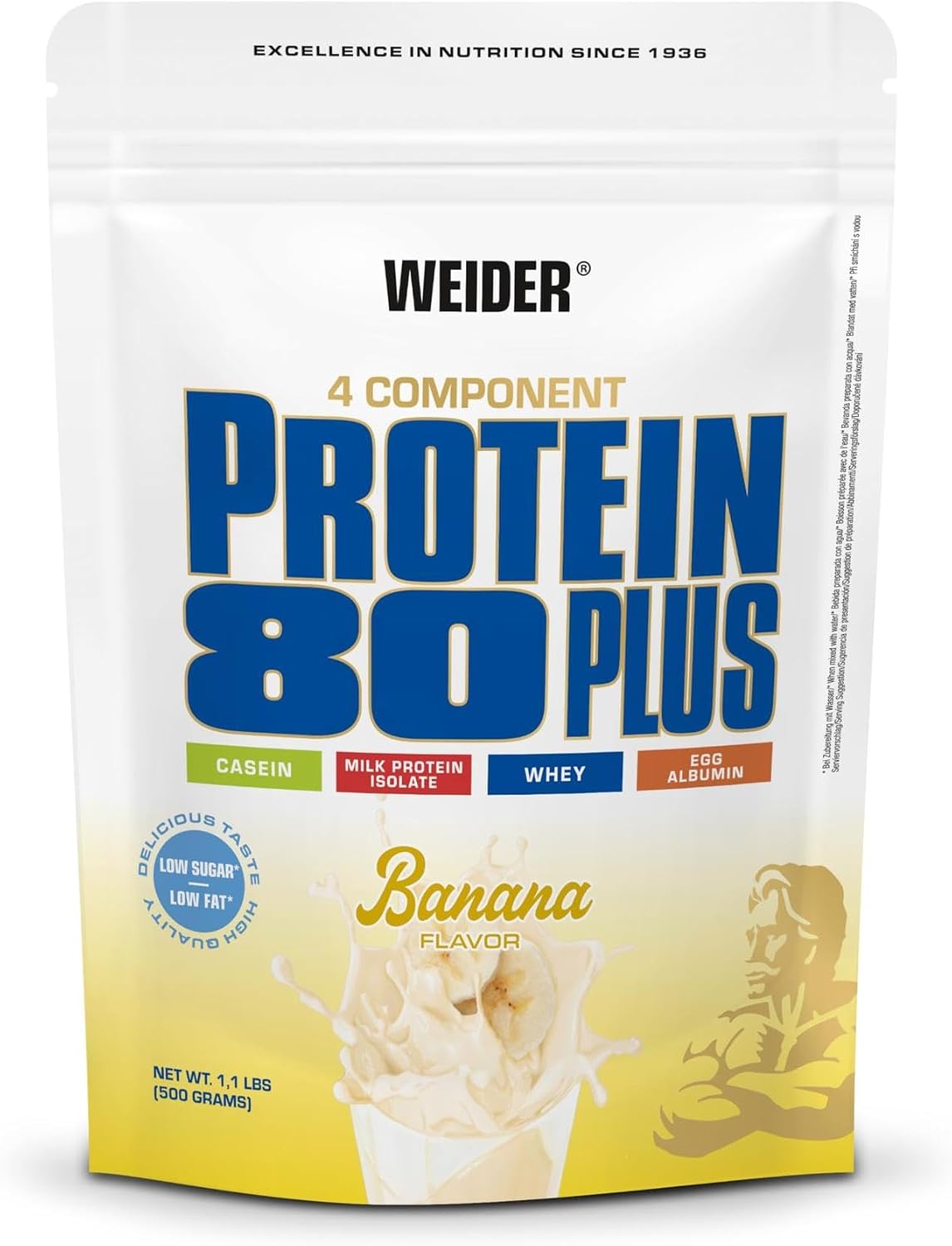 Thumbnail 6 de Weider Protein 80 Plus 500 g Brownie Double-Choc