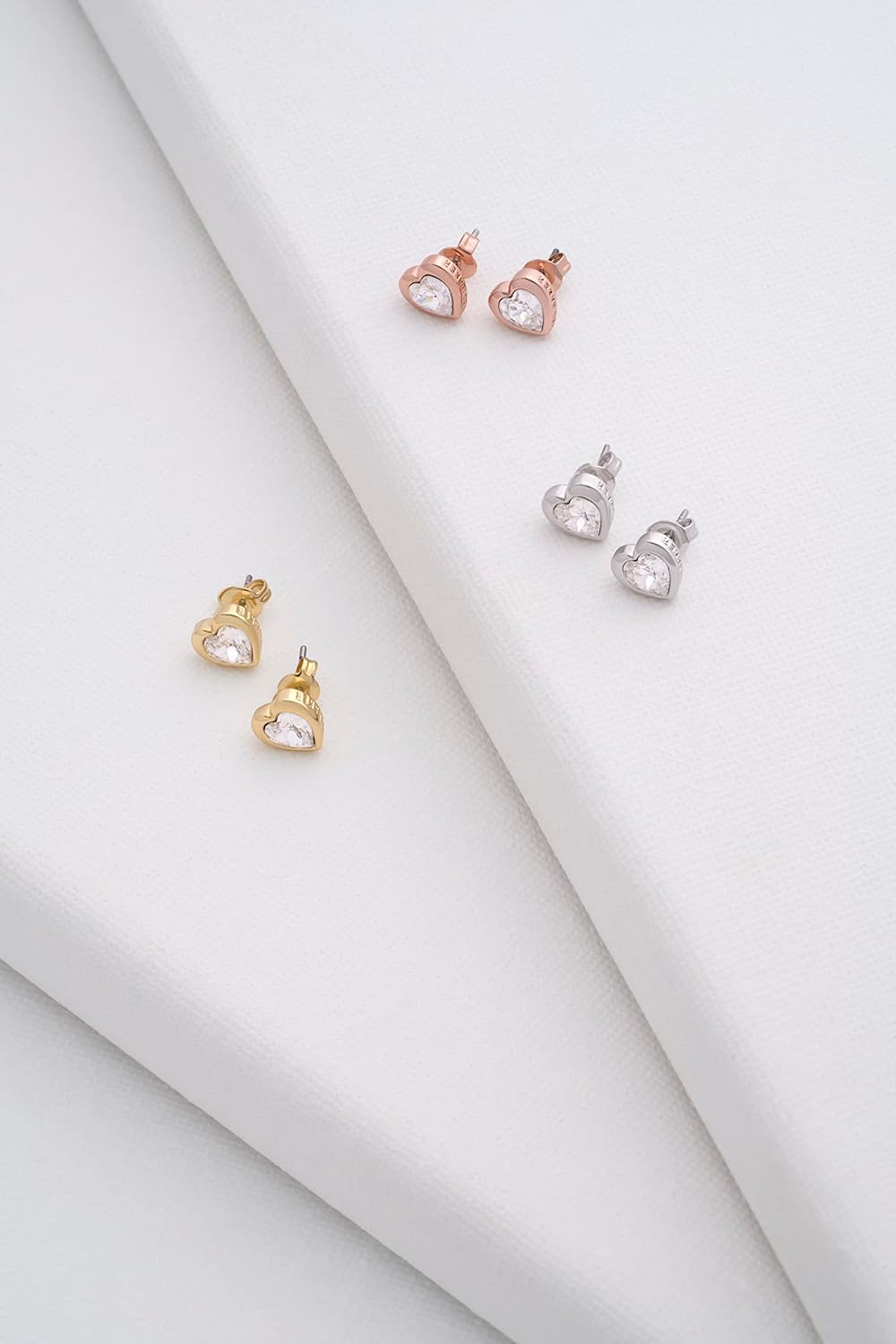 Thumbnail 4 de Ted Baker Han Crystal Heart Stud Earrings 💍