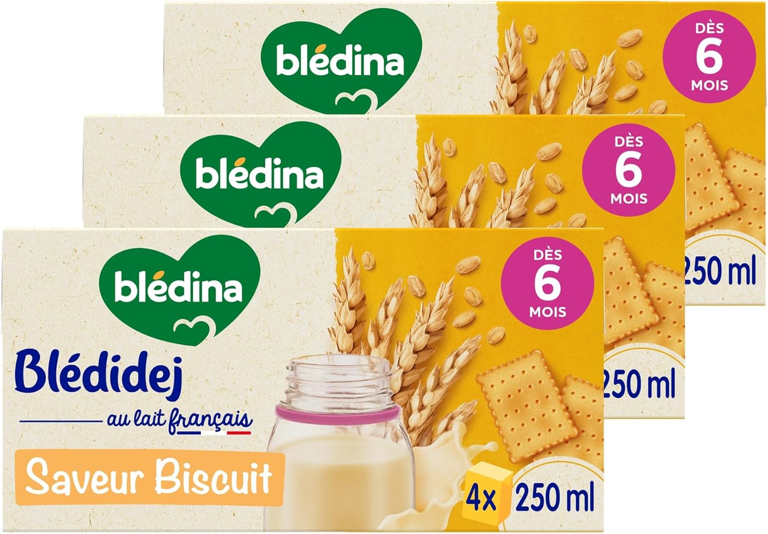 Detalle de Blédina Blédidej Biscuit 6 mois