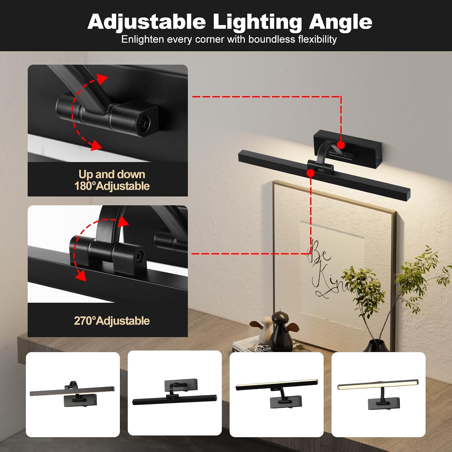 Thumbnail 3 de DarHorz Wireless Picture Light 15.5-Inch