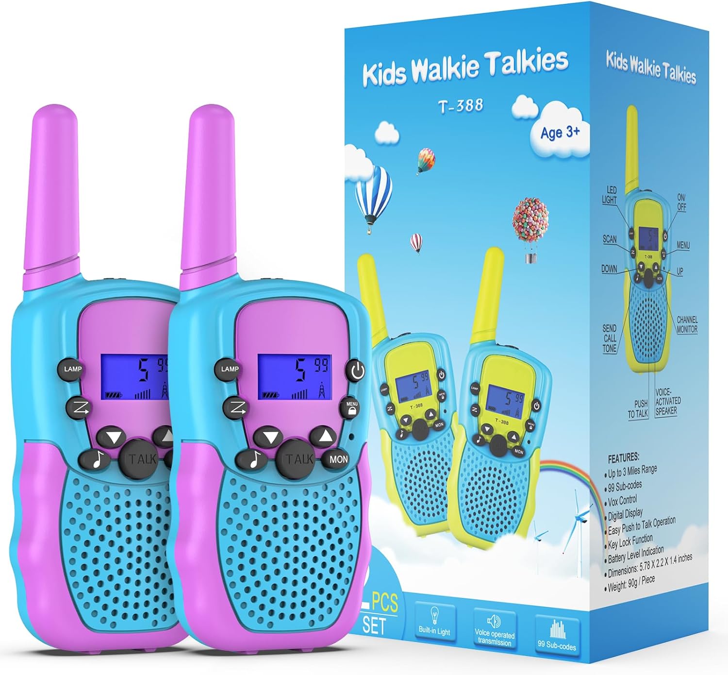 Detalle de Kearui Walkie Talkies 90 g