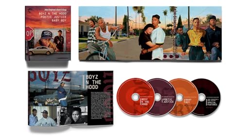 Thumbnail 1 de John Singleton's Hood Trilogy (The Criterion Collection) – Boyz n the Hood / Poetic Justice / Baby Boy (4K UHD)