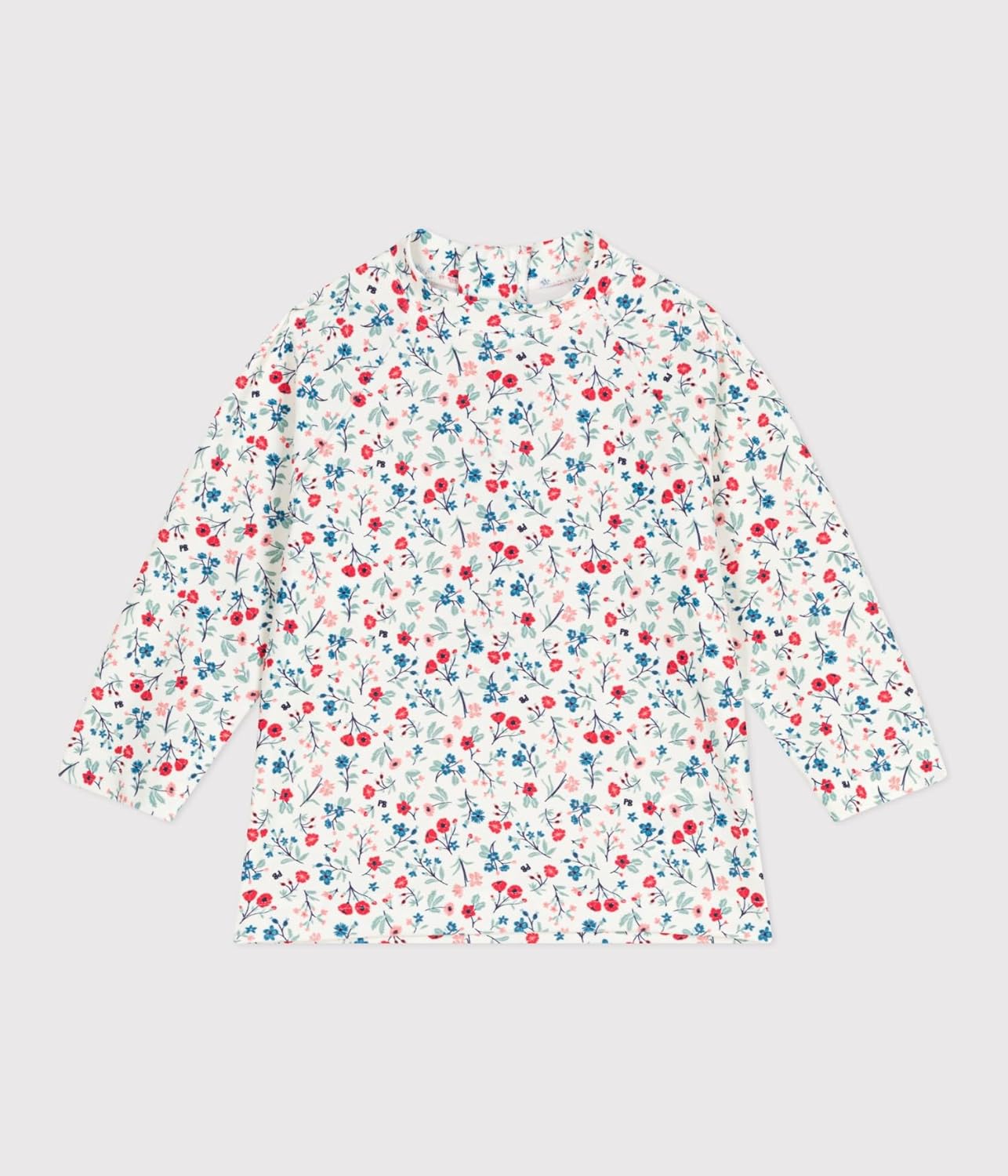 Thumbnail 2 de Petit Bateau A0ctv : t-shirt anti-UV manches longues sans manches pour bébé fille