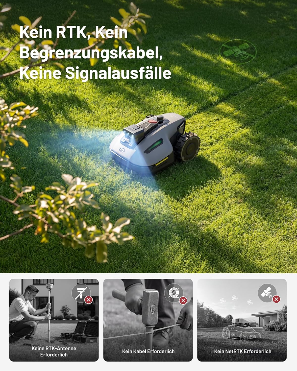 Thumbnail 4 de MAMMOTION YUKA mini 2 500 Mähroboter