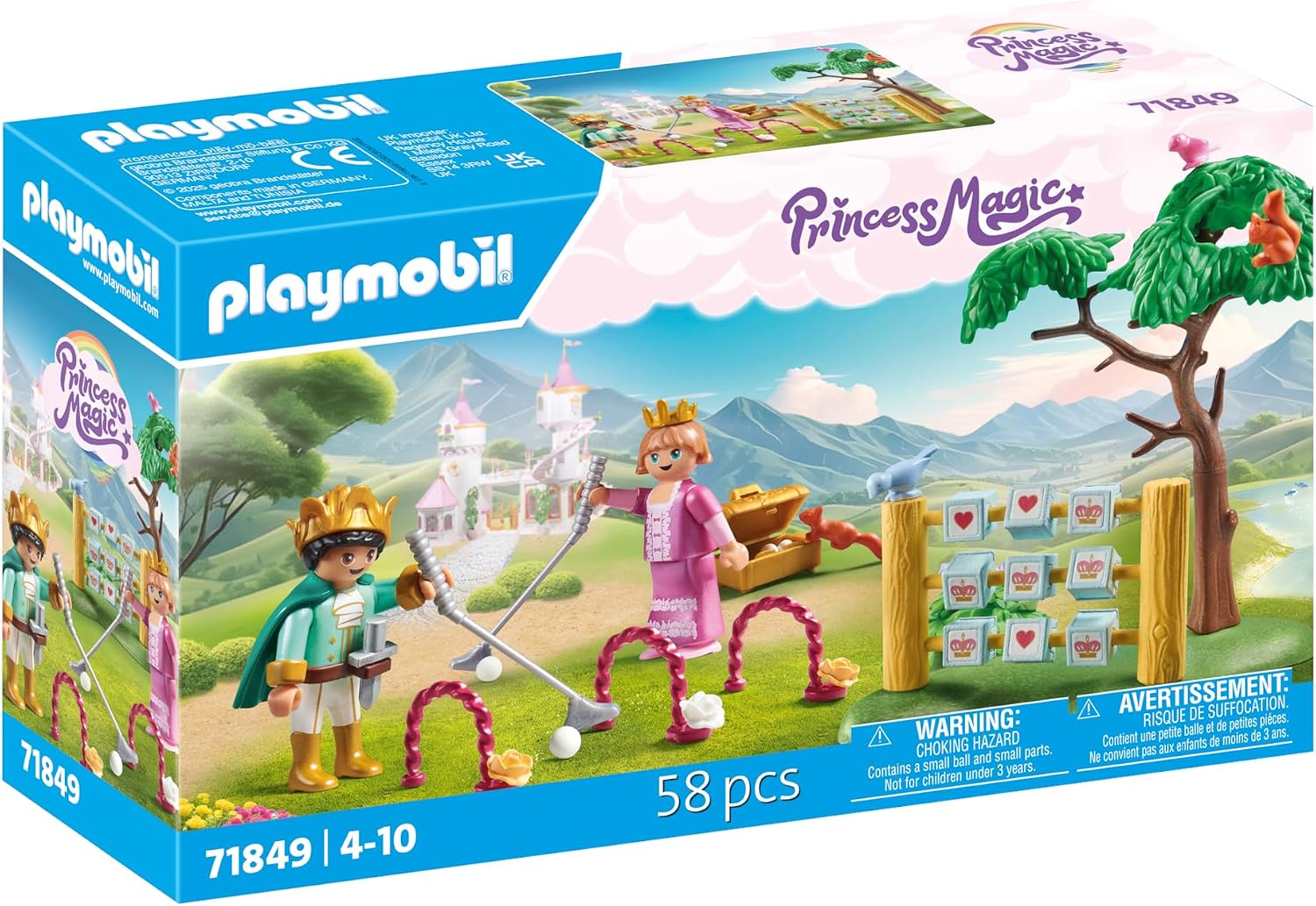 Detalle de PLAYMOBIL Princess Tre Principesse (72055) - 3 principesse con vestiti intercambiabili e accessori