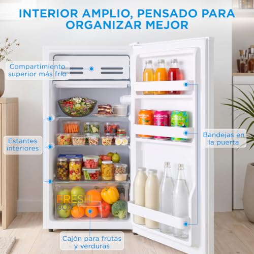 Thumbnail 5 de Midea Nevera Pequeña 93 L: silenciosa, eficiente y con puerta reversible