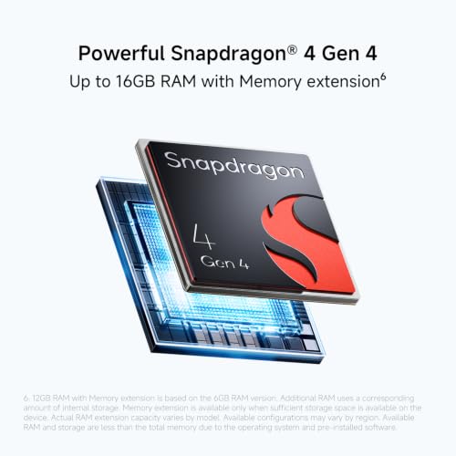 Thumbnail 10 de Xiaomi Redmi Note 17 5G (6GB/128GB) in Black – 7700mAh Battery, 6.99" OLED