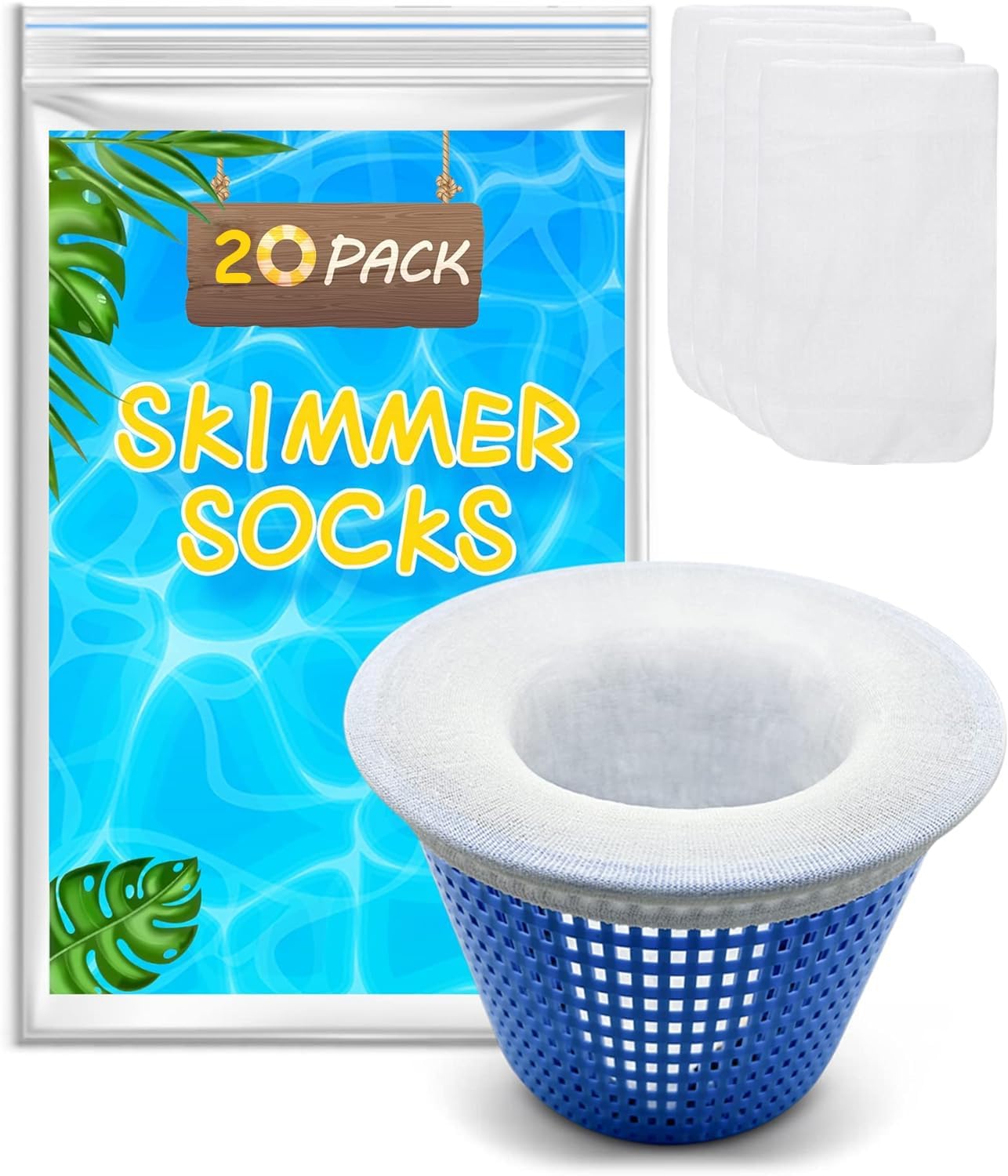 Thumbnail 5 de KGC Retino per Piscina (Senza Asta) – Rete in Alluminio, doppia rete e grande capacità per foglie e detriti