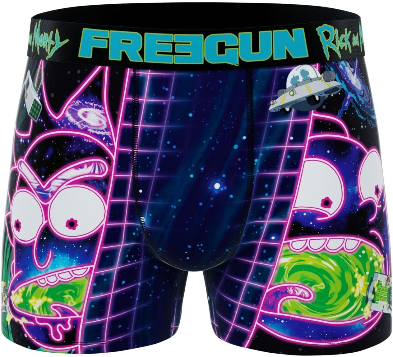 Detalle 2 de FREEGUN Caleçon Homme Lot de 4 đ©Č
