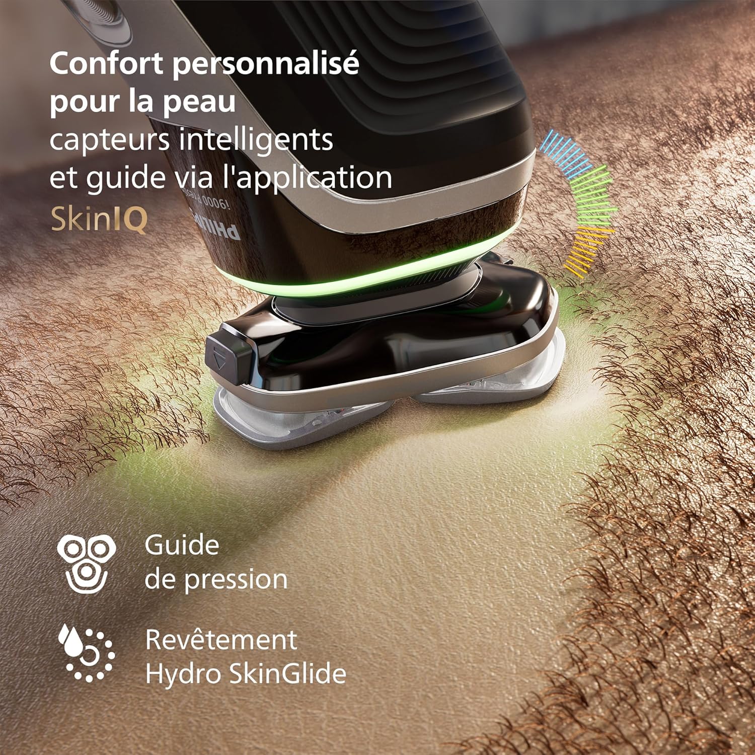 Thumbnail 6 de Philips Rasoir i9000 Prestige XP9205/30 — rasoir électrique sec et humide avec SkinIQ et système Lift & Cut