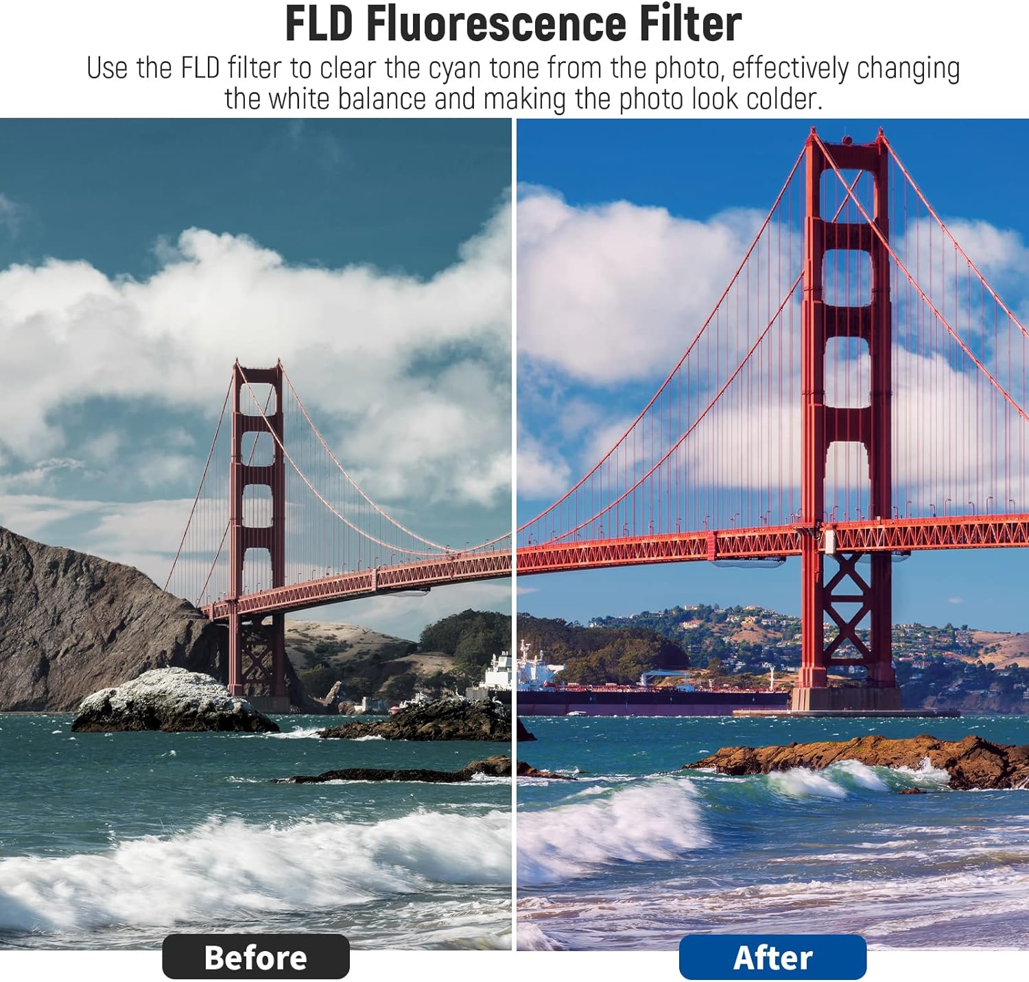 Thumbnail 3 de NEEWER 46mm ND Filter Kit with UV, CPL, FLD 46mm