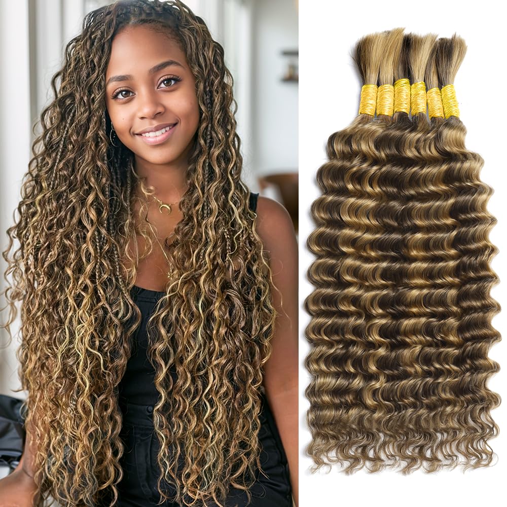 Detalle de Ombre Braiding Hair 6 Bundles 150g 14 Inch