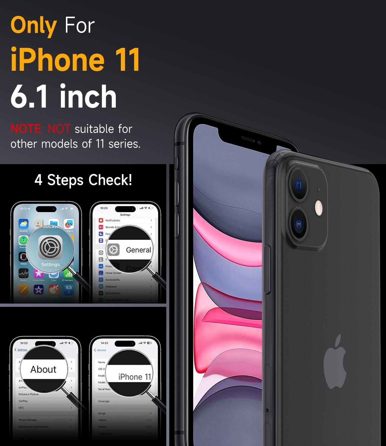 Thumbnail 2 de Mootobo iPhone 11 case 10FT protection