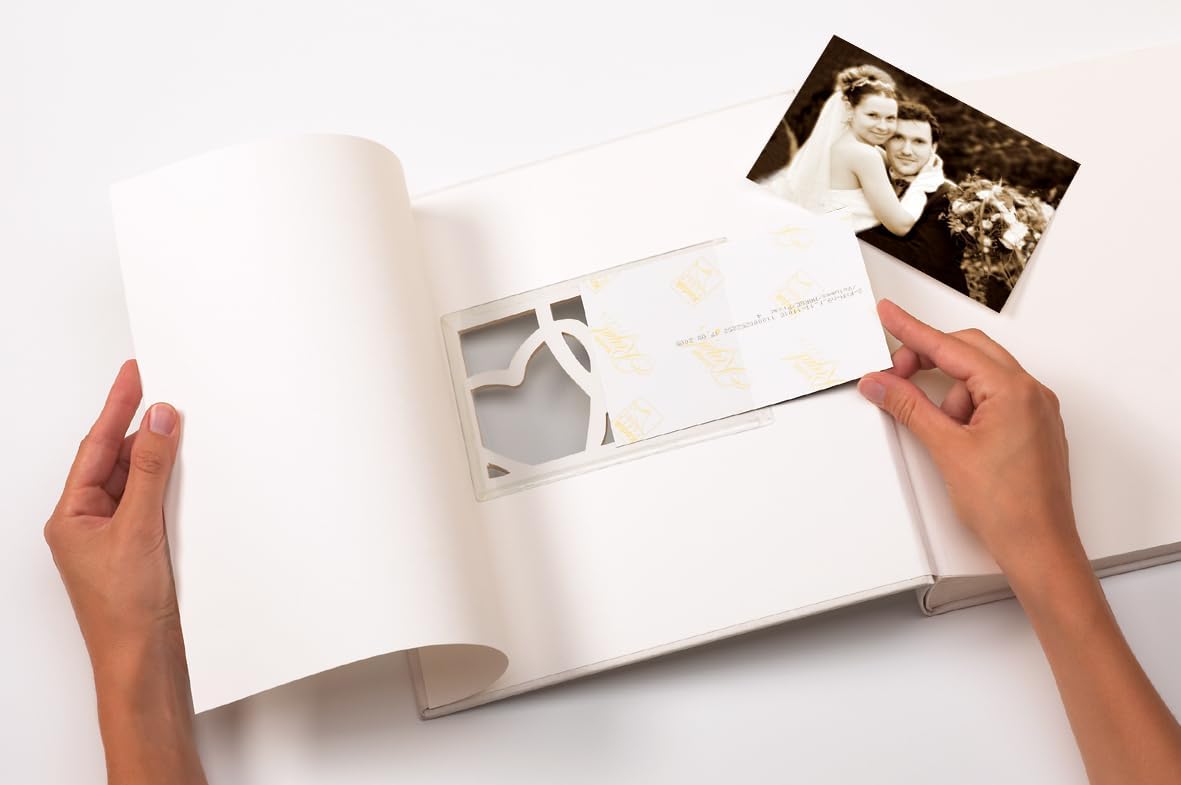 Detalle 1 de Walther Design Álbum de Fotos Blanco 28x30.5 cm 💍