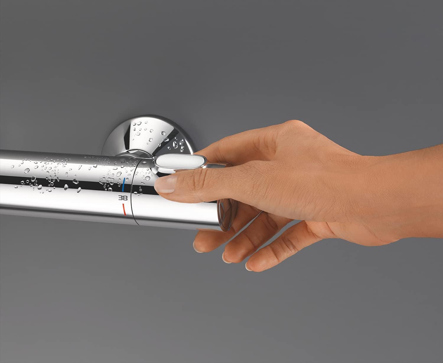 Thumbnail 4 de GROHE QUICKFIX Precision Flow: Miscelatore termostatico per doccia Cromato 34840000
