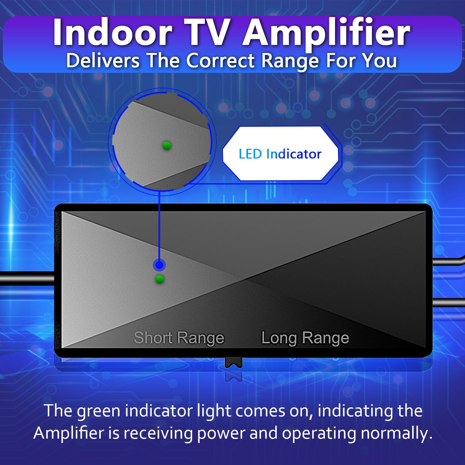Thumbnail 2 de BsphereX TV Aerial Booster Amplifier for Freeview HD (High Gain Indoor, USB Powered)