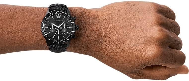 Detalle de Emporio Armani Orologio da uomo con movimento al quarzo, cassa da 35 mm e impermeabilità 50 m