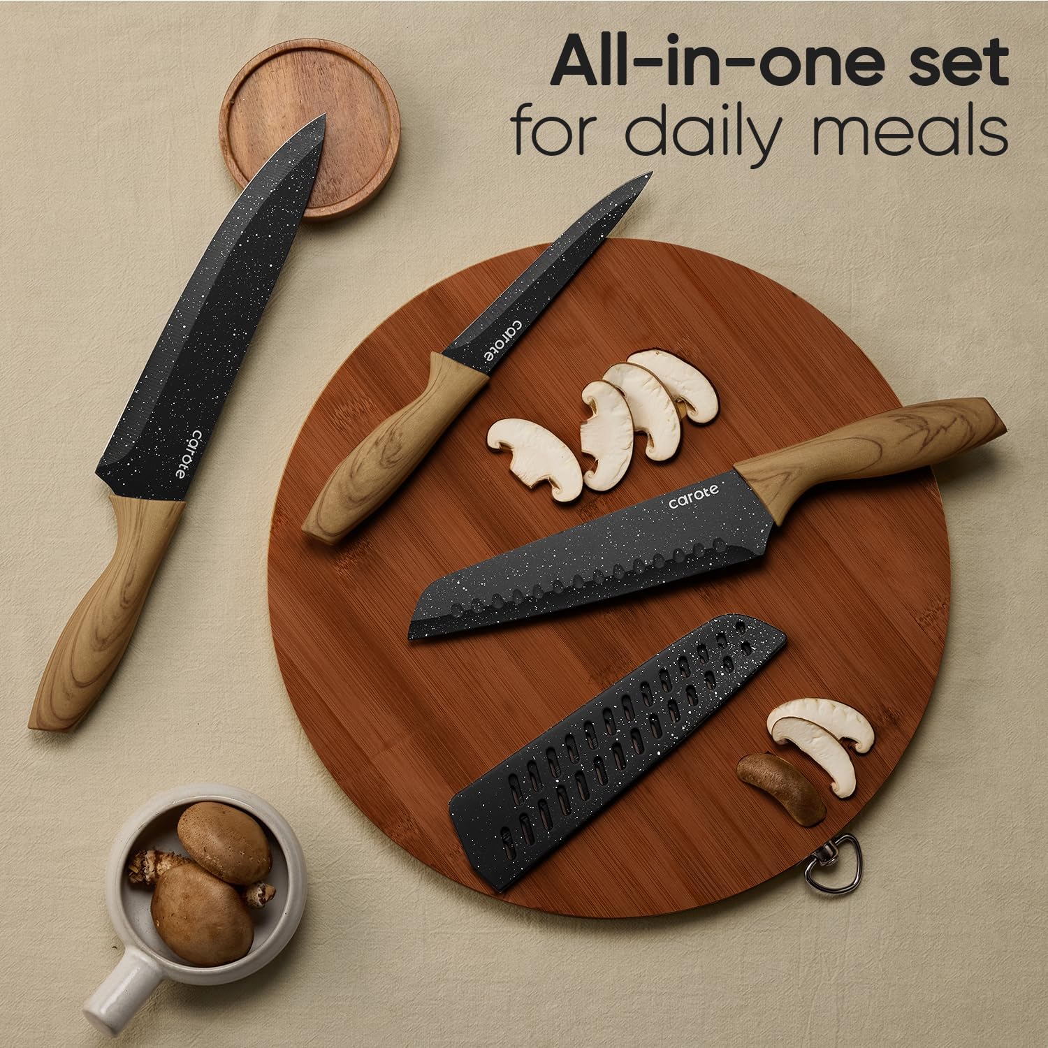 Thumbnail 6 de CAROTE A16440 39-Piece Nonstick Cookware Set with Bakeware, Induction Compatible