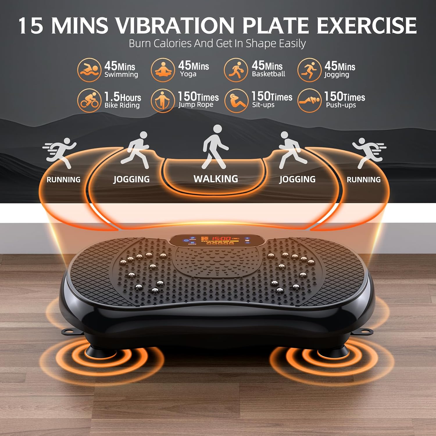 Thumbnail 4 de PBYRD Vibration Plate 330 lbs 🏋️♀