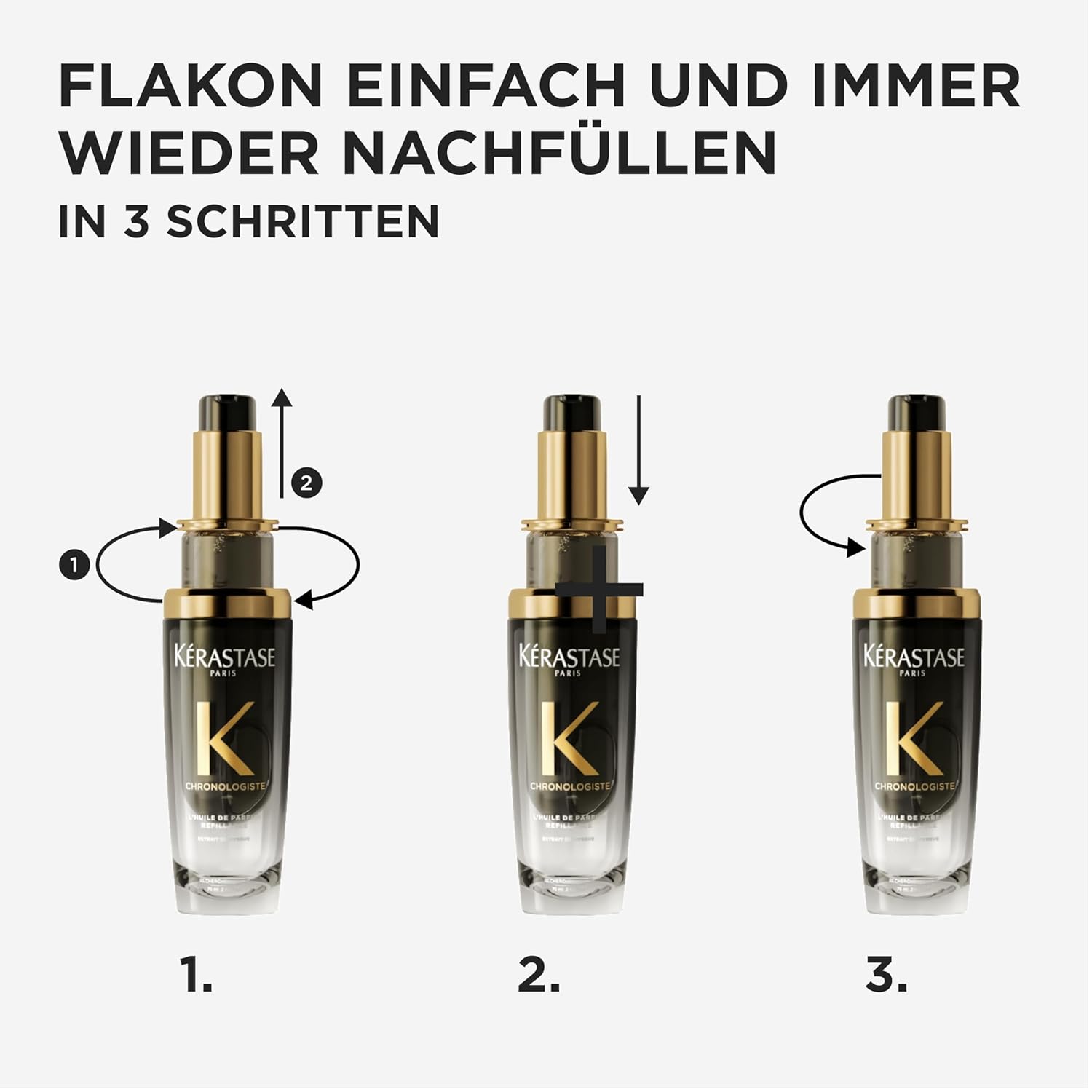 Thumbnail 6 de Kérastase Chronologiste L’Huile de Parfum – Antistatisches Duft-Öl für alle Haartypen, 75 ml (Nachfüllbarer Flakon)