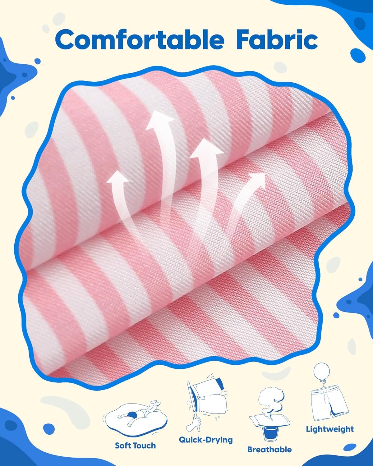 Thumbnail 2 de MaaMgic Kleinkinder-Badeshorts Jungen – Schnelltrocknend, mit Mesh-Futter und verstellbarem Tunnelzug