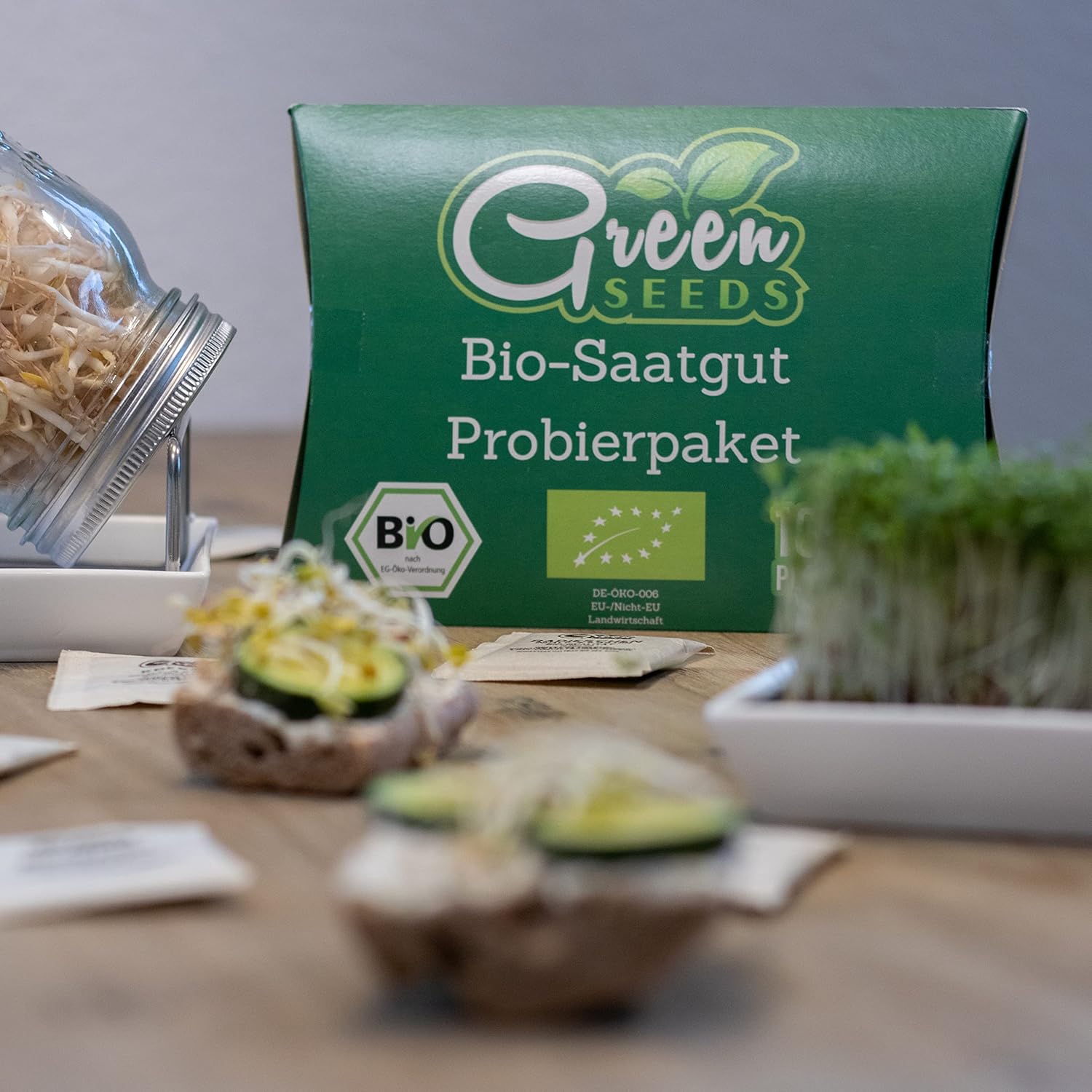 Thumbnail 1 de Green SEEDS Probierset 10er 🌱