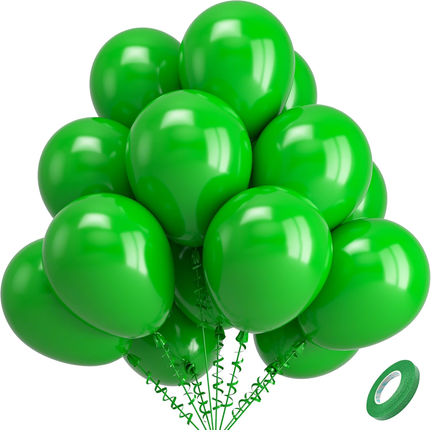 Thumbnail 6 de Gold latex party balloons 100 pack, 12 inch