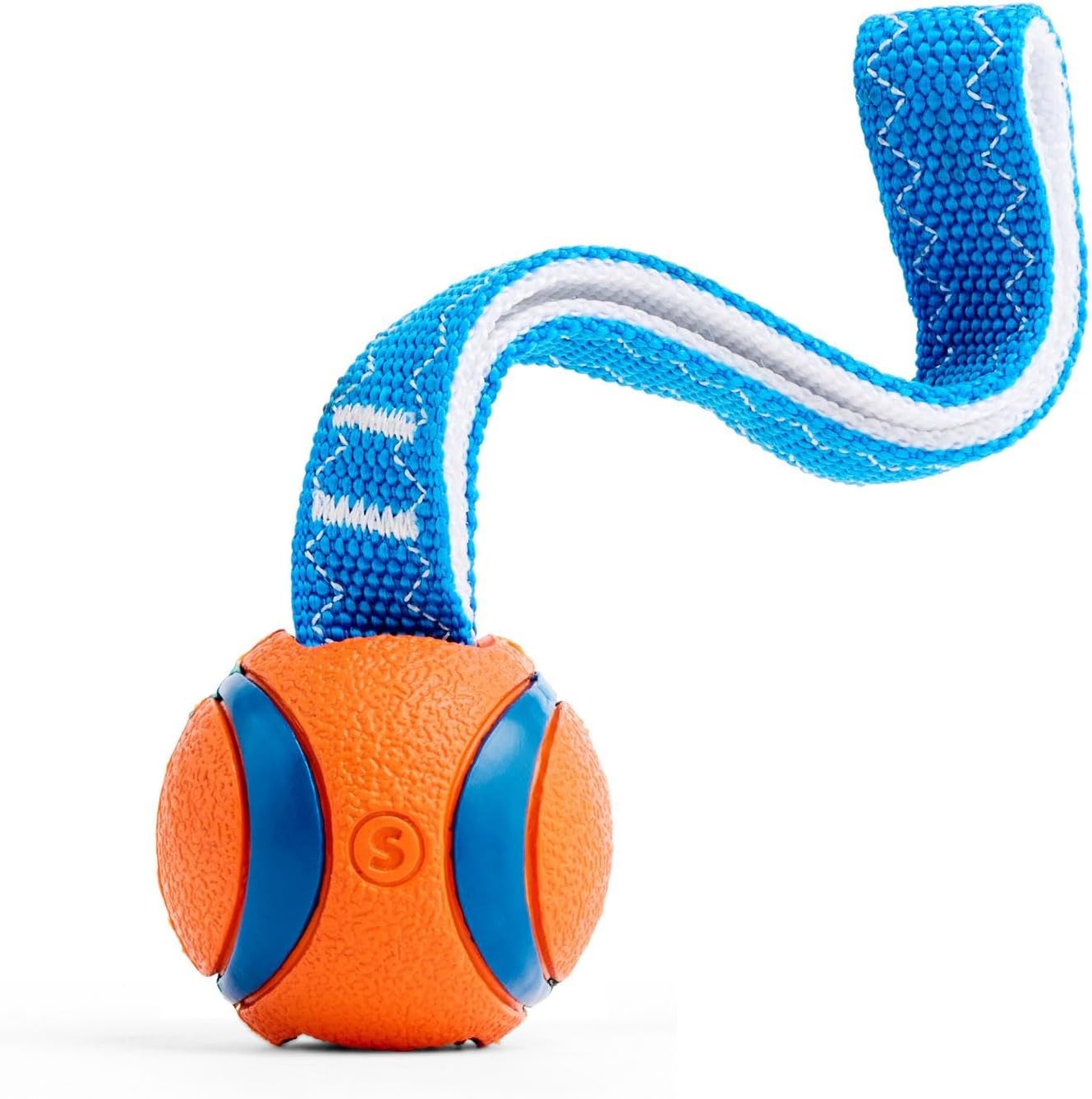 Detalle de Chuckit! Ultra Tug Dog Toy – Small 4.8 cm Rubber Tug & Fetch Toy (Pack of 1)
