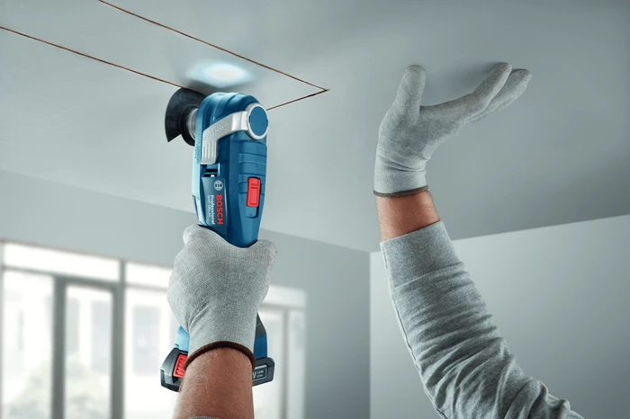 Detalle de Bosch Professional GOP 18V-34 (ohne Akku) – Multifunktionswerkzeug im 18V System