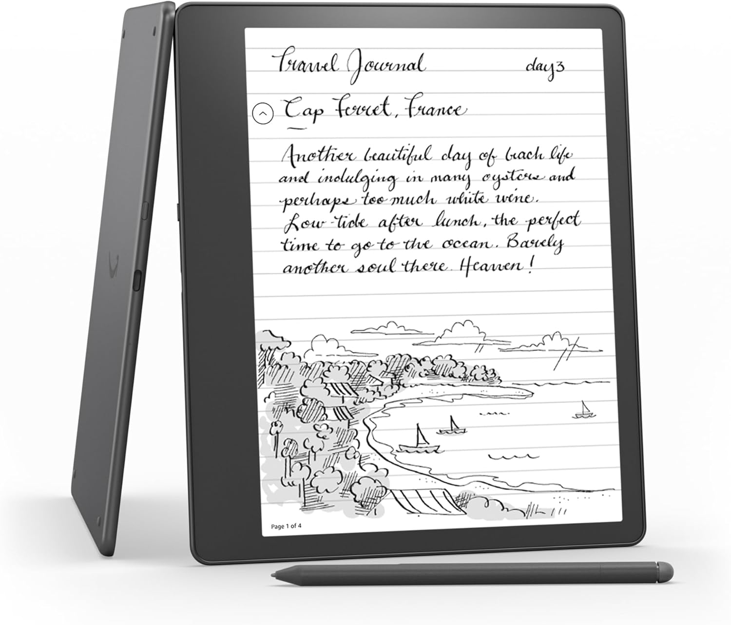 Thumbnail 1 de Kindle Scribe (2022 release) 16 GB with 10.2-inch Paperwhite display and Premium Pen
