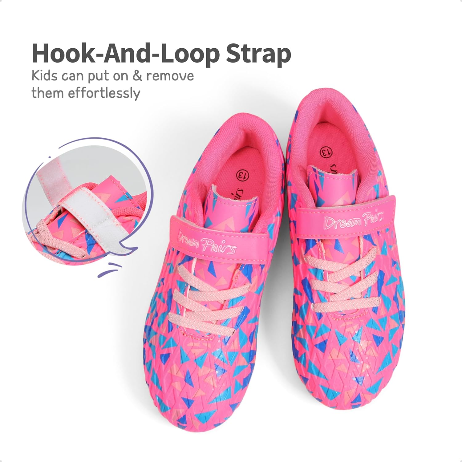 Thumbnail 2 de DREAM PAIRS Soccer Cleats Kids