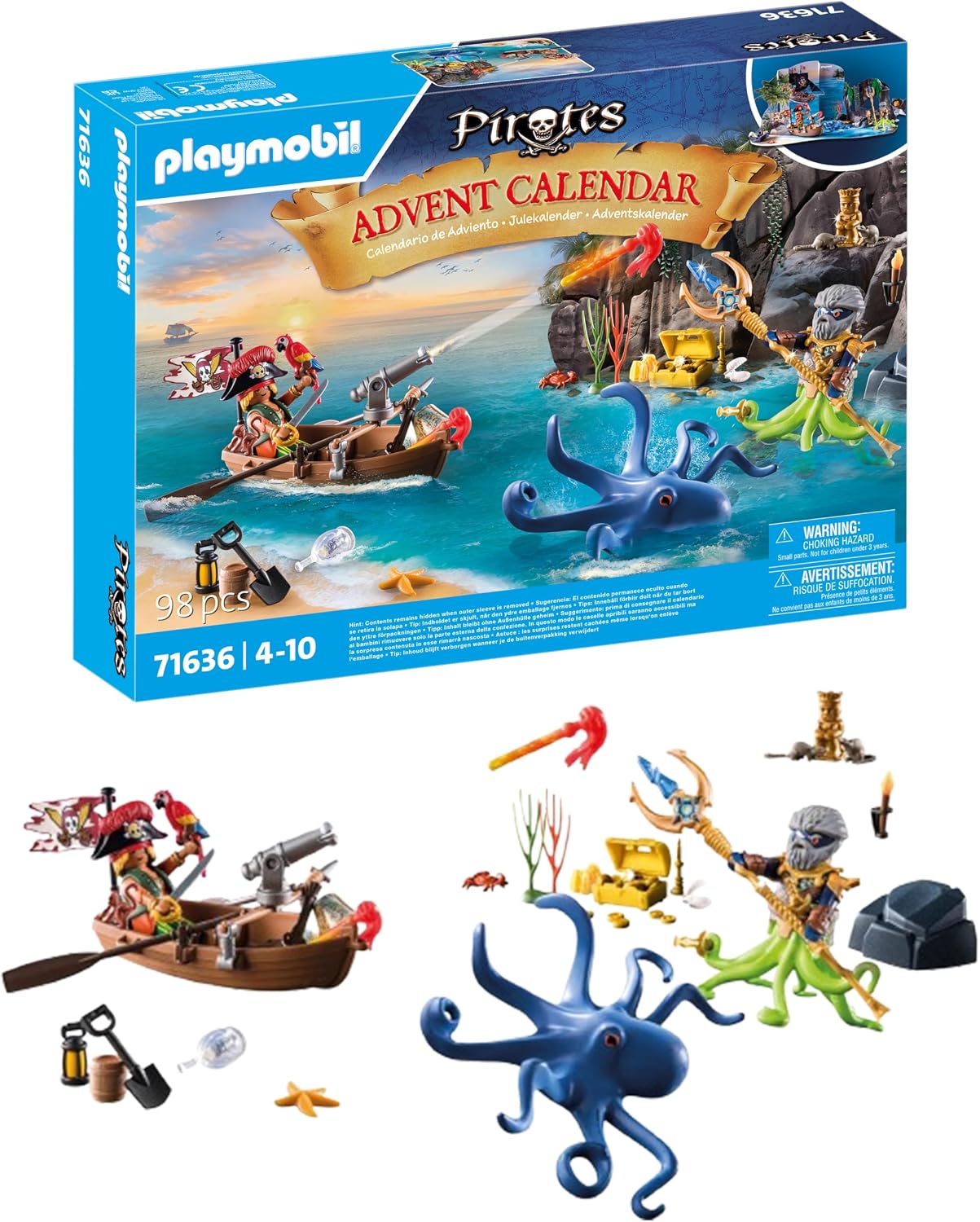 Detalle de Playmobil Pirate Advent Calendar, 24 Surprises