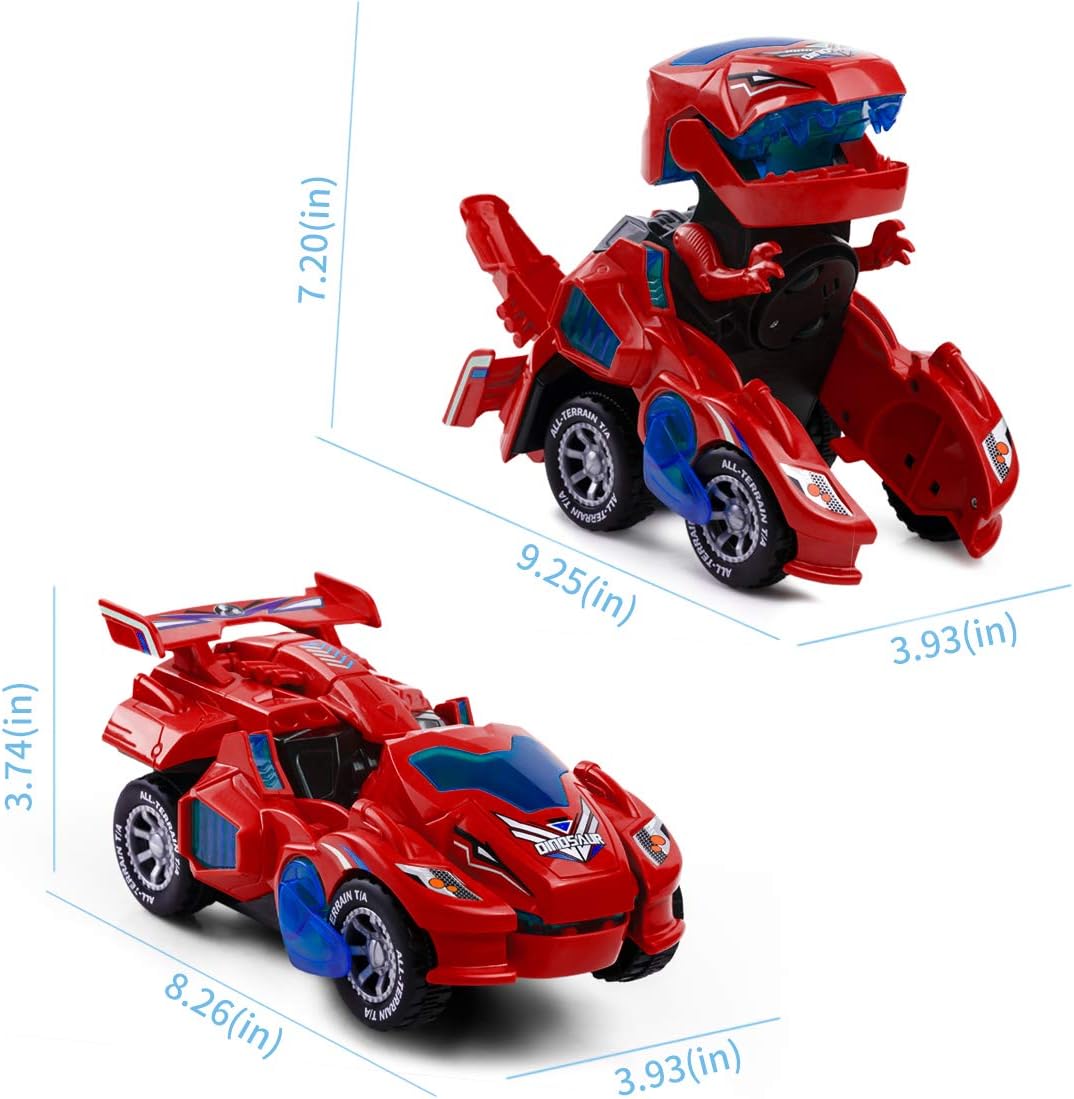 Thumbnail 5 de Highttoy Dinosaur Transforming Car for Ages 3–7
