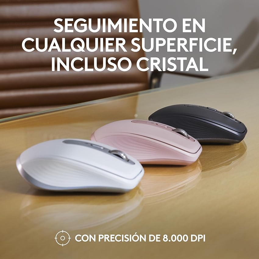 Detalle 2 de Logitech MX Anywhere 3S ratón inalámbrico 8K DPI