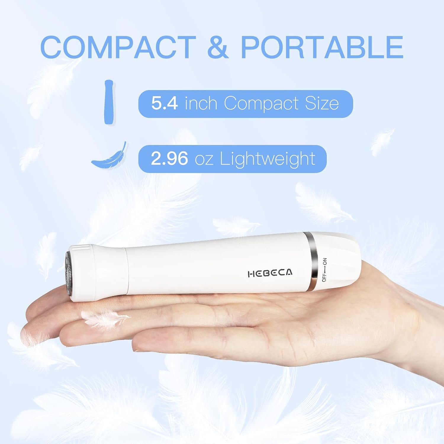Thumbnail 4 de HEBECA 3-in-1 Nose Hair Trimmer for Women and Men FT3001