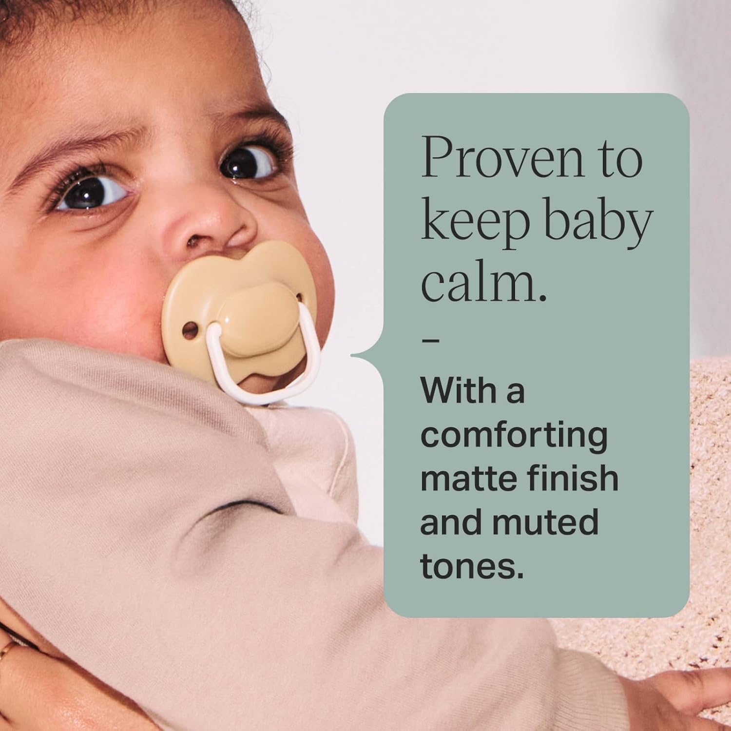 Thumbnail 5 de Tommee Tippee Anytime Soothers 0–6m 6-Pack BPA-Free Silicone Dummy (Symmetrical, orthodontic design)