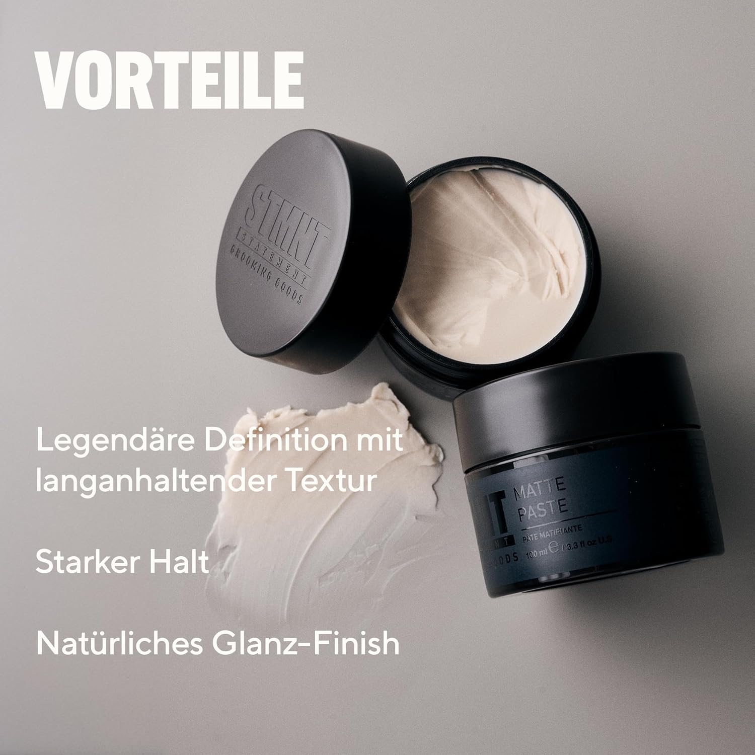 Thumbnail 2 de STMNT STATEMENT GROOMING GOODS Matte Paste – Ultra-mattes Finish mit starkem Halt