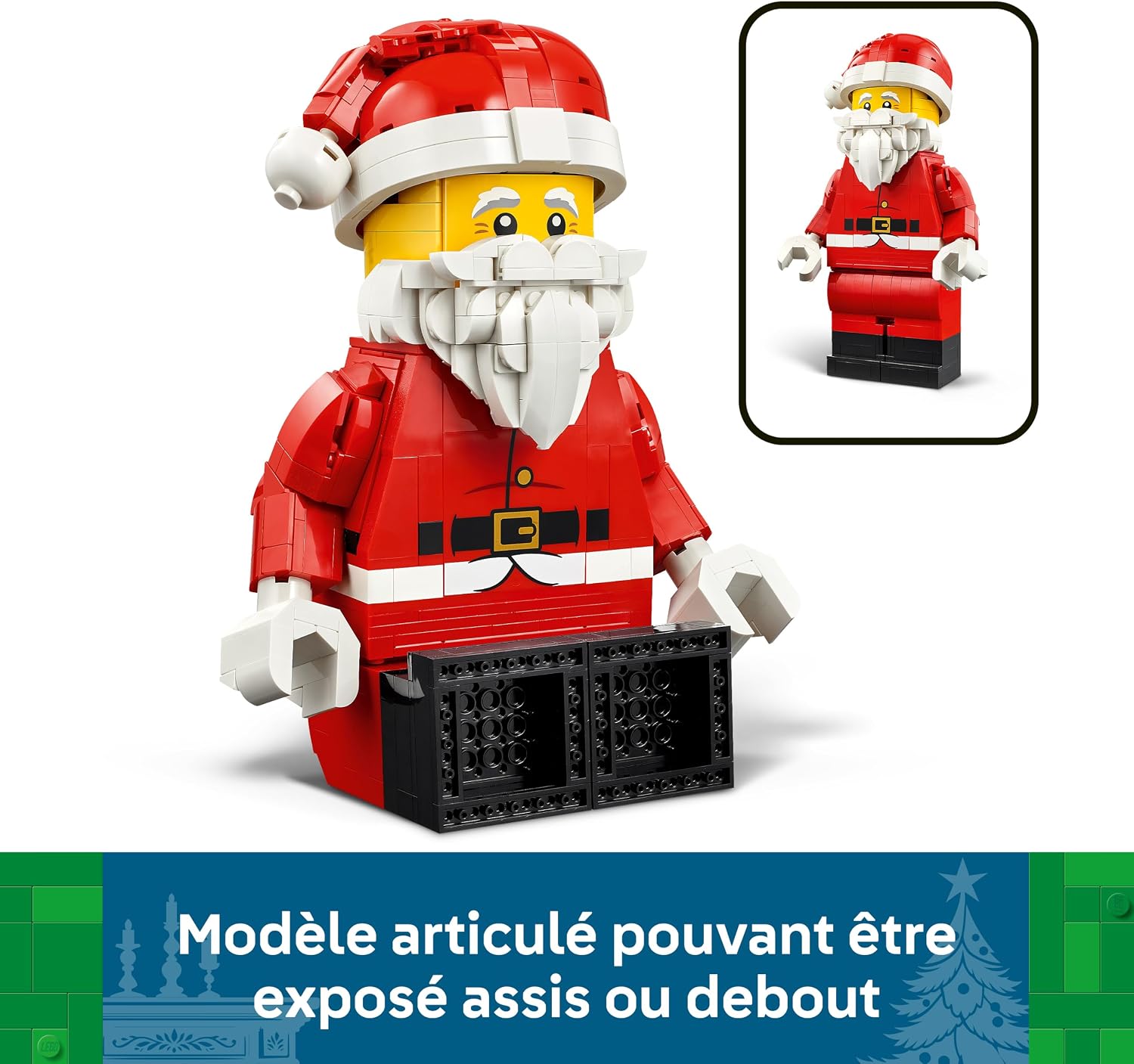 Thumbnail 4 de LEGO 40820 grote Kerstman-minifiguur, bouwset met 761 onderdelen
