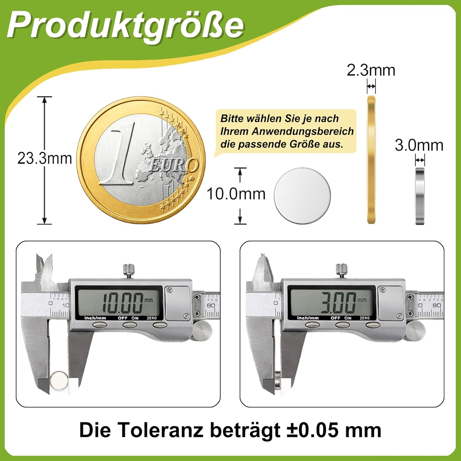 Thumbnail 1 de 105 Stück Mini Neodym-Magnete 10x3 mm – stark, zuverlässig und vielseitig einsetzbar
