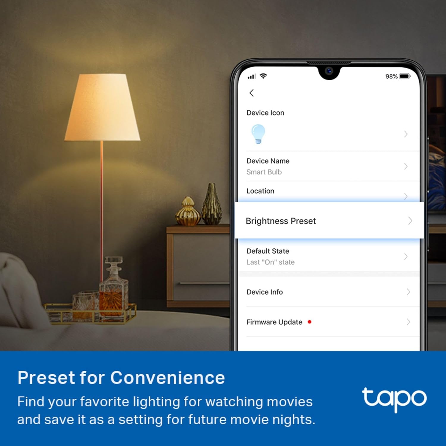 Thumbnail 3 de Tapo L510B 8.3W B22 smart bulb (2‑pack)