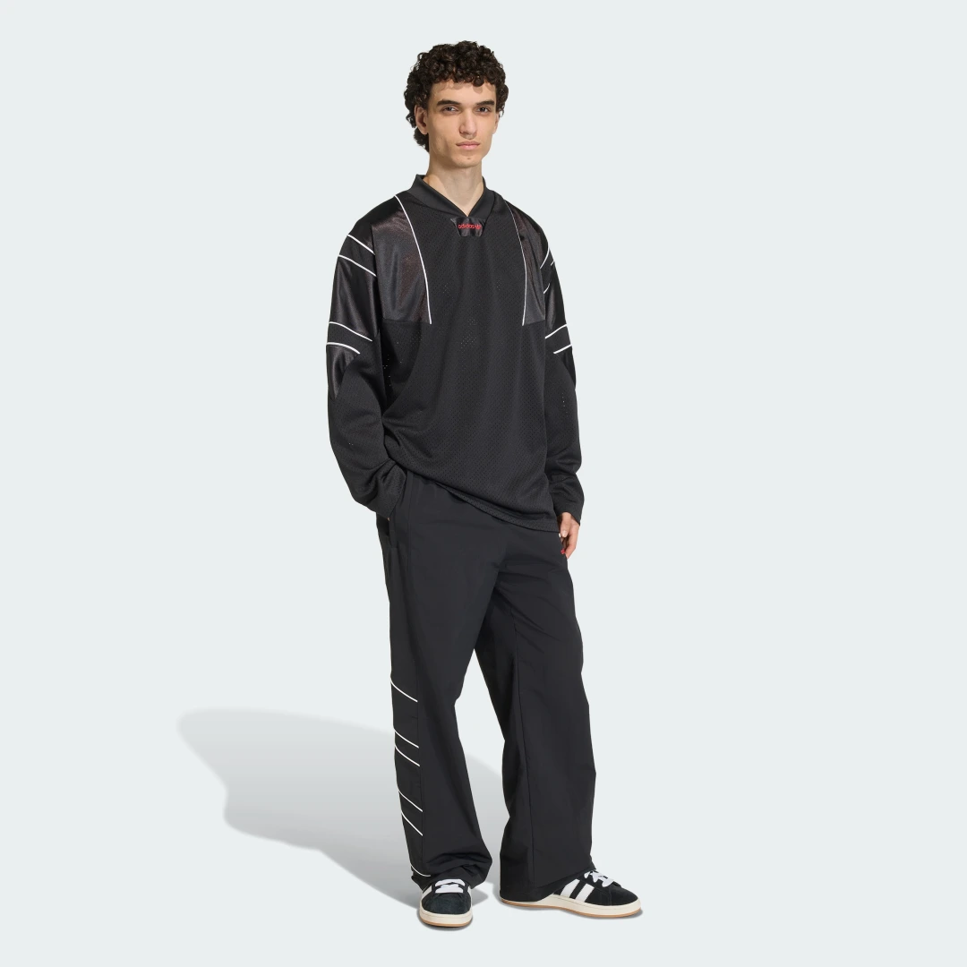 Detalle de Pantalón Cutline de Adidas — negro, comodidad para entrenamiento diario