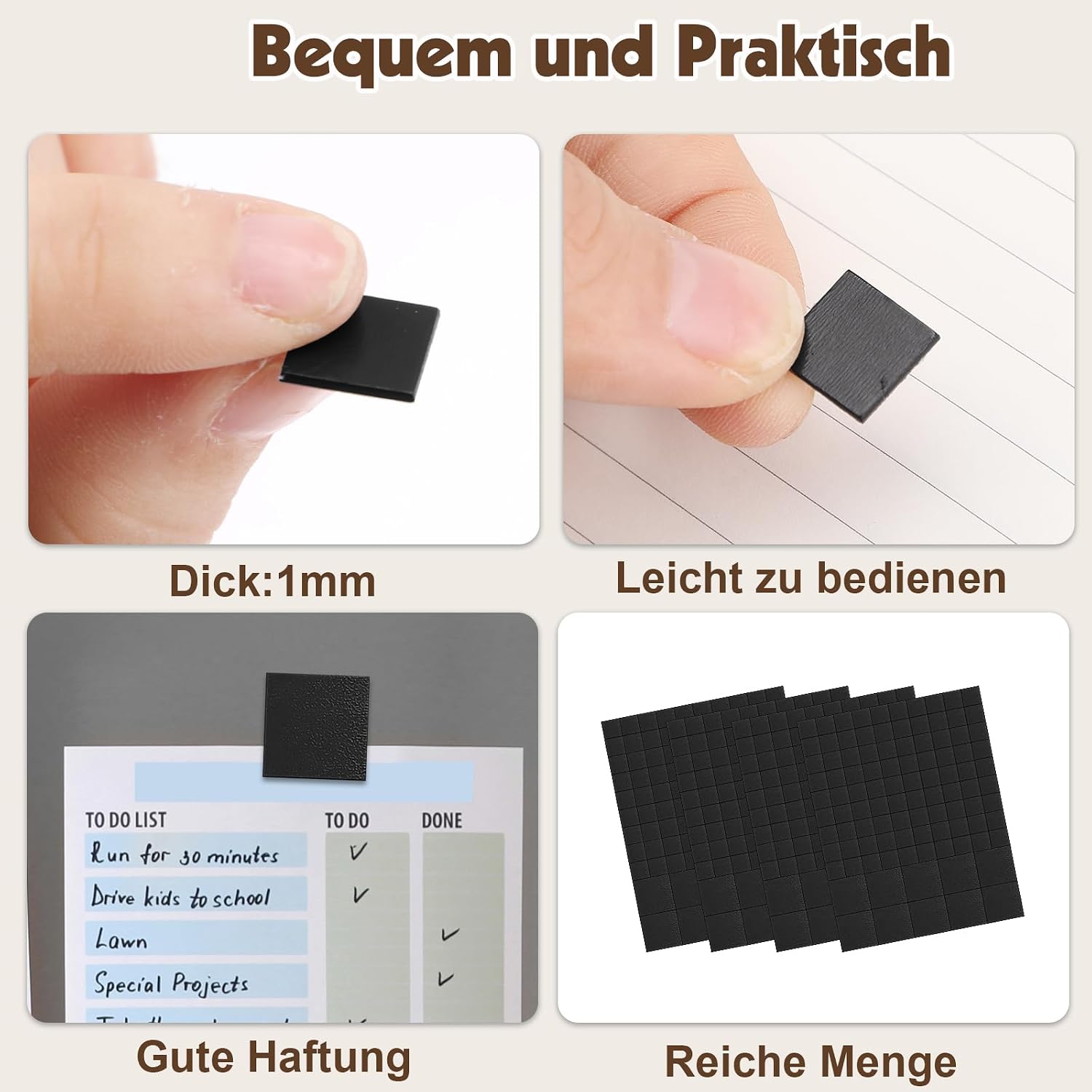 Detalle de XREE Magnetplättchen 10 mm, 400 Stück