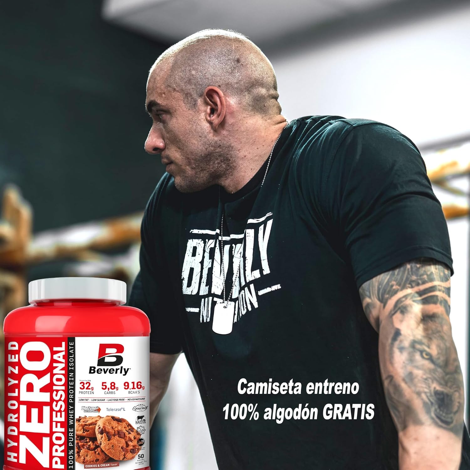 Thumbnail 4 de Beverly HYDROLYZED ZERO Proteína de Suero, 80%, Chocolate💪